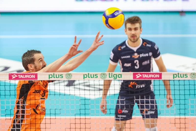 Volleyball. PlusLiga. Jastrzebski Wegiel - Trefl Gdansk. 09.04.2023