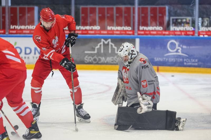 Ice Hockey. Poland national team. Training. 10.04.2023