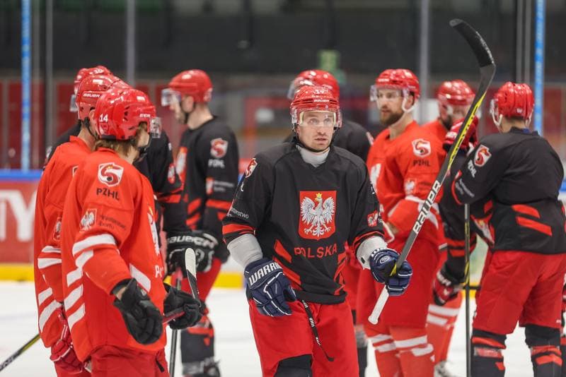 Ice Hockey. Poland national team. Training. 17.04.2023