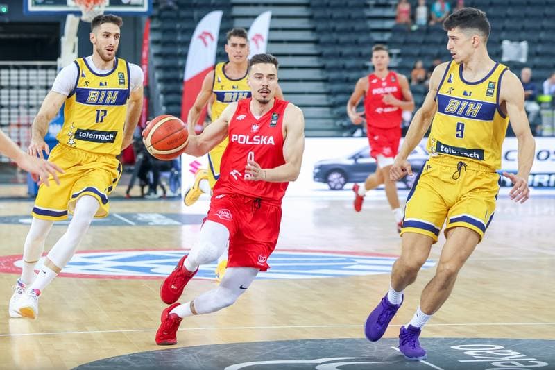 Basketball. Prequalifying Tournament. Bosnia and Herzegovina - Poland. 14.08.2023