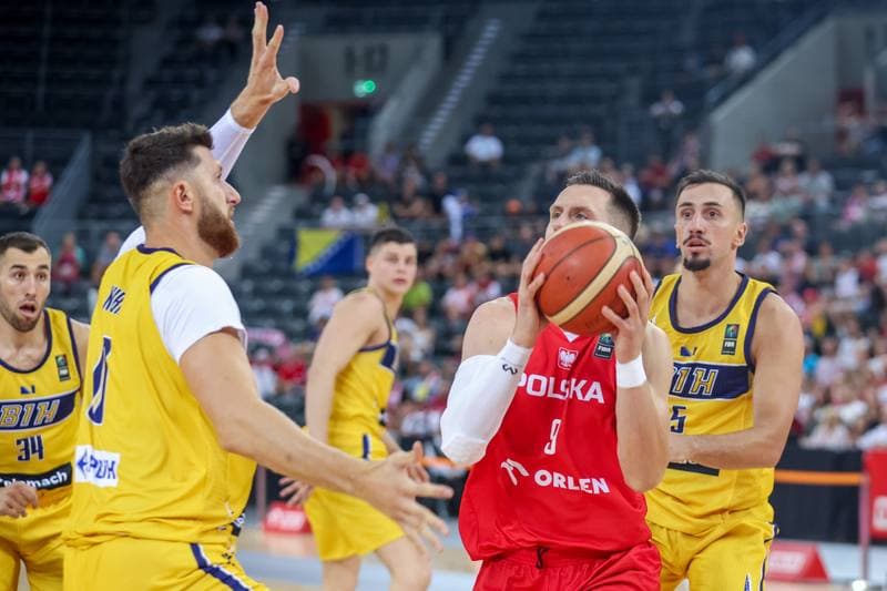 Basketball. Prequalifying Tournament. Bosnia and Herzegovina - Poland. 14.08.2023