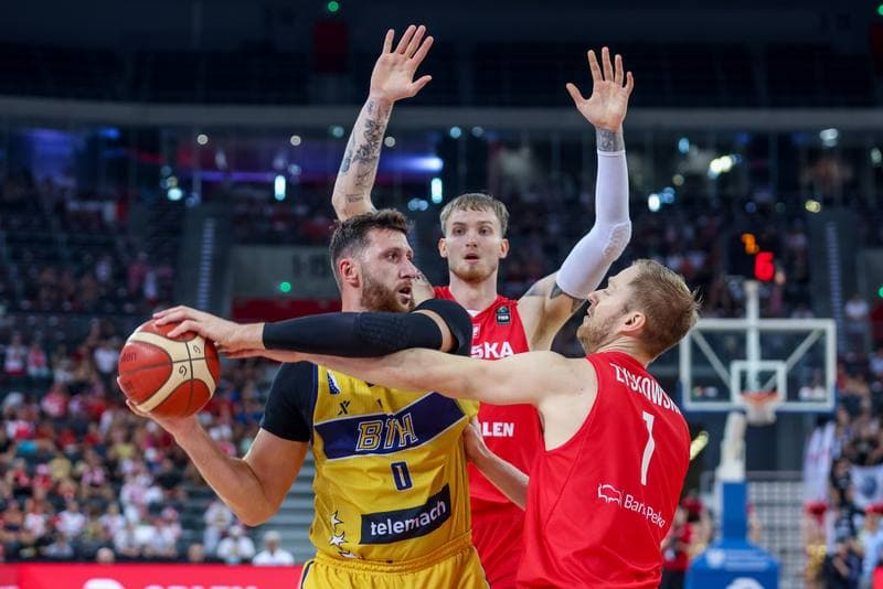 Basketball. Prequalifying Tournament. Poland - Bosnia and Hercegovina. 20.08.2023