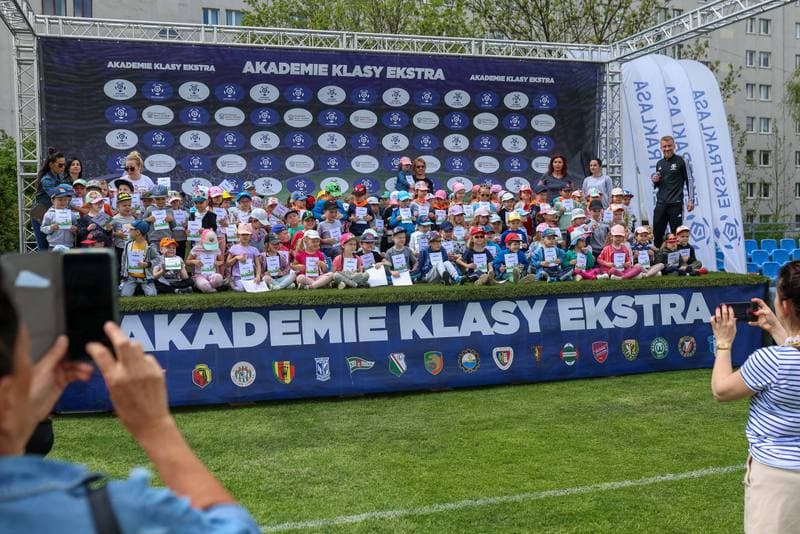 Football. Piast Gliwice. Akademie Klasy Ekstra. 12.05.2023