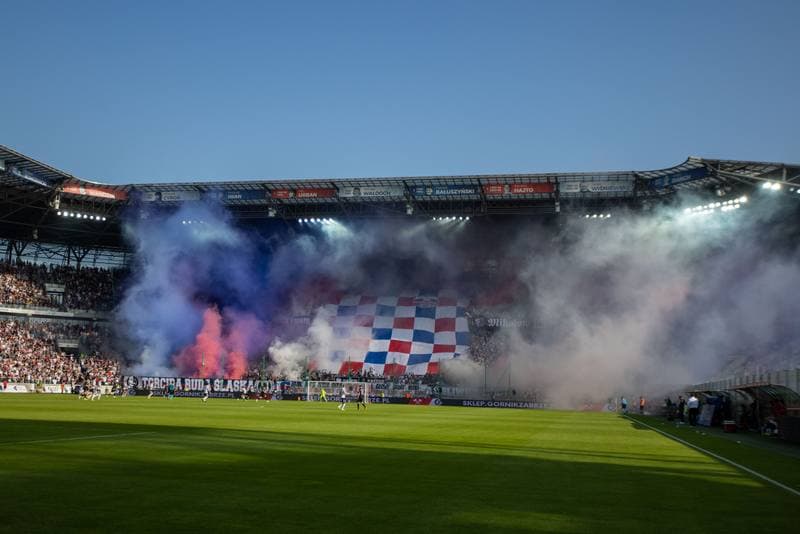 Football. PKO BP Ekstraklasa. Gornik Zabrze - Pogon Szczecin. 20.05.2023