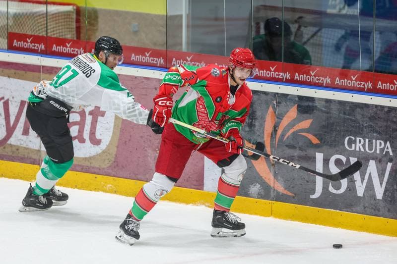 Ice Hockey. Tauron Hokej Liga. JKH GKS Jastrzebie - Zaglebie Sosnowiec. 15.09.2023