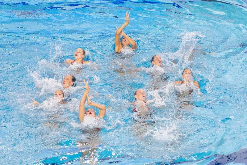 Artistic Swimming. European Games. Team Free Routine Combination. 23.06.2023