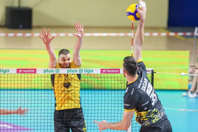 Volleyball. PlusLiga. GKS Katowice - Trefl Gdansk. 22.10.2023
