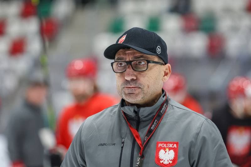 Ice Hockey. Poland national team. Training. 08.11.2023