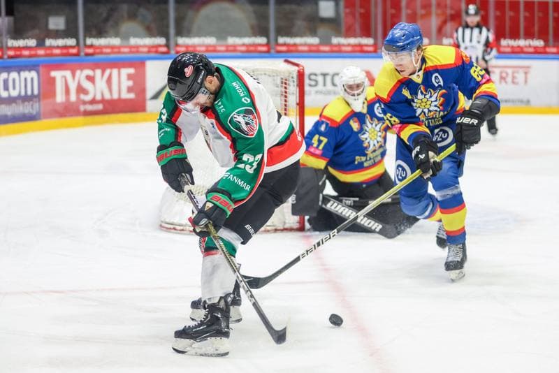 Ice Hockey. Tauron Hokej Liga. GKS Tychy - PZU Podhale Nowy Targ. 17.11.2023