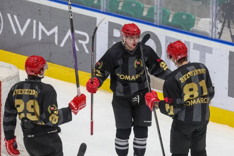 Ice Hockey. Tauron Hokej Liga. Zaglebie Sosnowiec - Comarch Cracovia. 19.11.2023