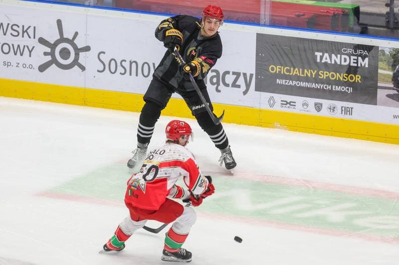 Ice Hockey. Tauron Hokej Liga. Zaglebie Sosnowiec - Comarch Cracovia. 19.11.2023