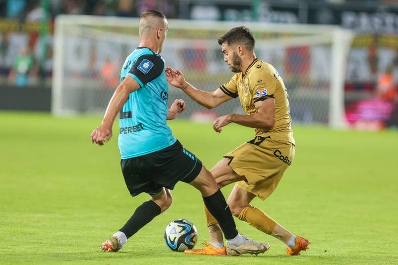 Football. PKO BP Ekstraklasa. Gornik Zabrze - Widzew Lodz. 18.08.2023