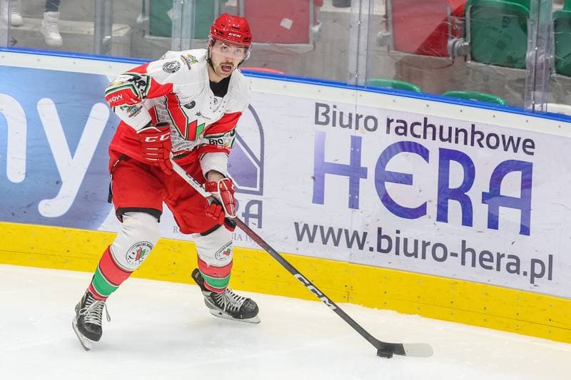 Ice Hockey. Tauron Hokej Liga. Zaglebie Sosnowiec - Comarch Cracovia. 19.11.2023