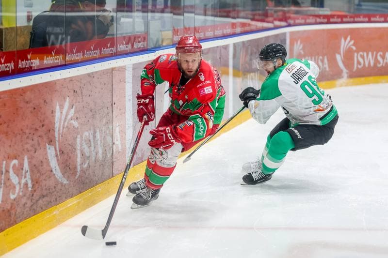 Ice Hockey. Tauron Hokej Liga. JKH GKS Jastrzebie - Zaglebie Sosnowiec. 24.11.2023