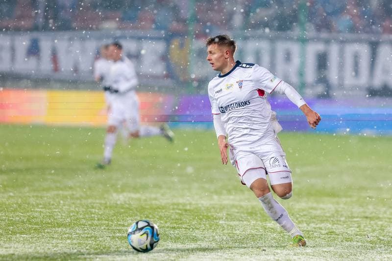 Football. PKO BP Ekstraklasa. Gornik Zabrze - Pogon Szczecin. 01.12.2023