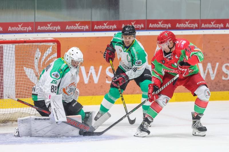 Ice Hockey. Tauron Hokej Liga. JKH GKS Jastrzebie - Zaglebie Sosnowiec. 15.09.2023