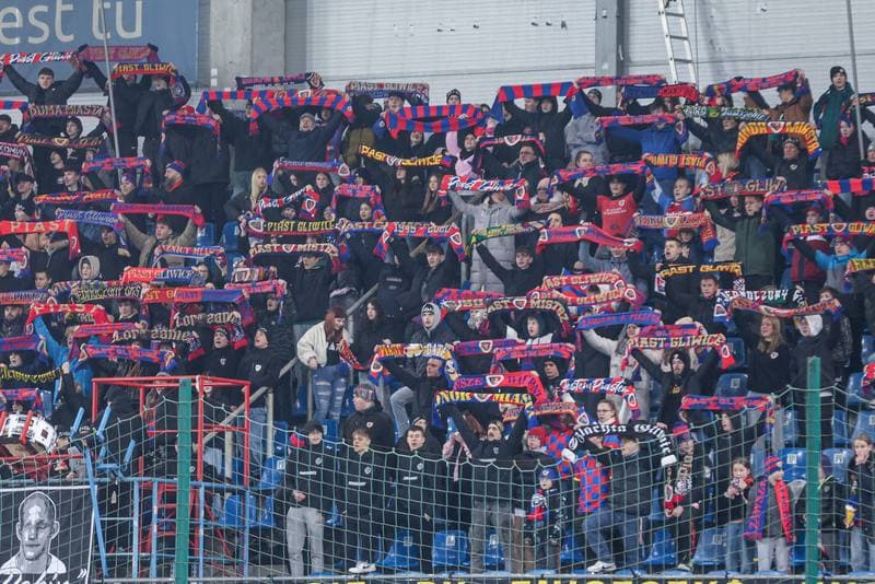 Football. PKO BP Ekstraklasa. Piast Gliwice - Stal Mielec. 21.02.2025