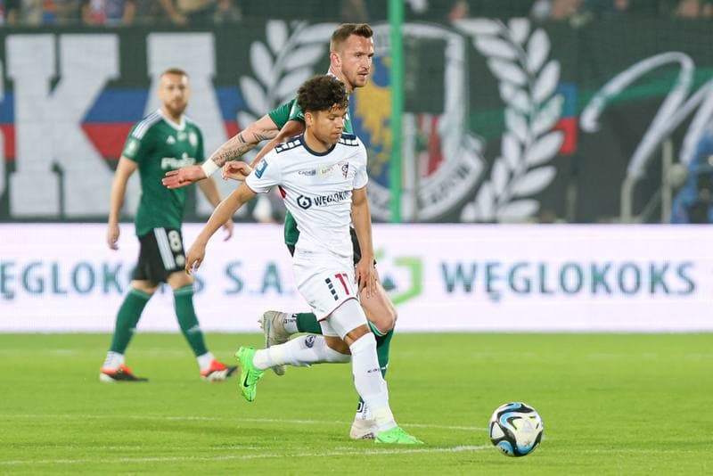 Football. PKO BP Ekstraklasa. Gornik Zabrze - Legia Warsaw. 01.04.2024