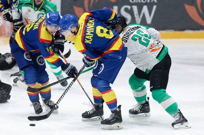 Ice Hockey. Tauron Hokej Liga. JKH GKS Jastrzebie - PZU Podhale Nowy Targ. 07.01.2024