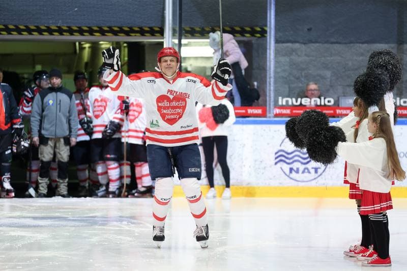 Ice Hockey. Charity Match. Hokejowa Kadra Artystow Polskich - Przyjaciele WOSP. 20.01.2024