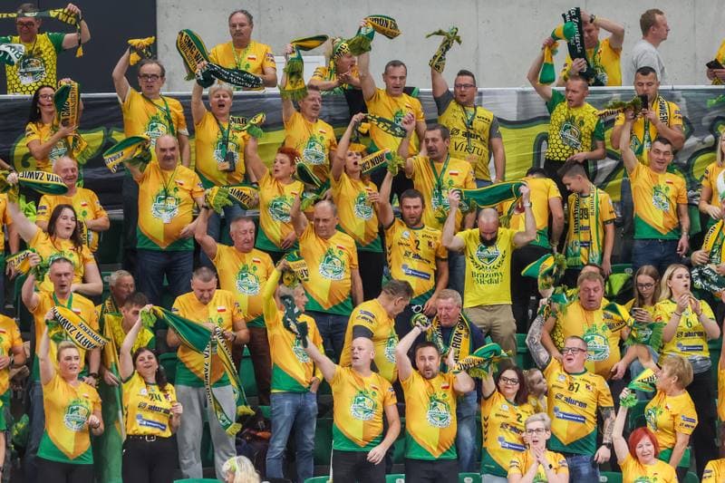 Volleyball. CEV Cup. Aluron CMC Warta Zawiercie - TSV Raiffeisen Hartberg. 25.10.2023