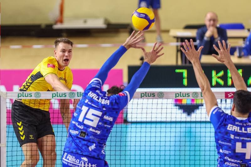 Volleyball. PlusLiga. GKS Katowice - Slepsk Malow Suwalki. 30.10.2023