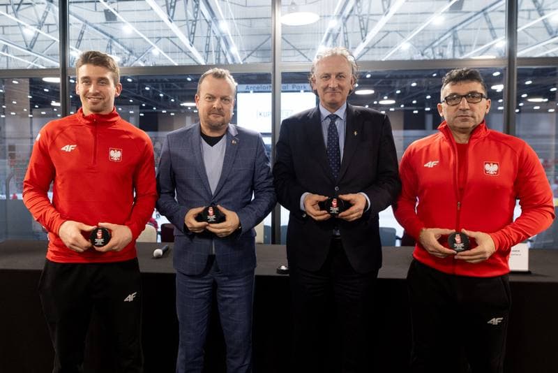 Ice Hockey. Poland national team. Press Conference. 06.02.2024