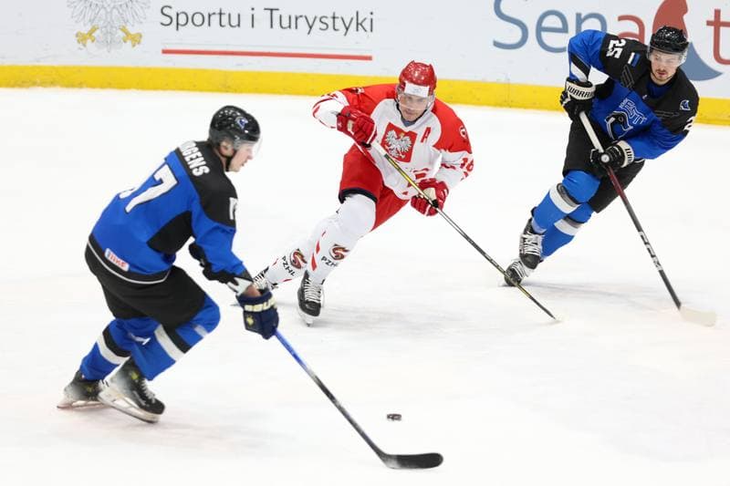 Ice Hockey. Men's Olympic Ice Hockey Qualifiers. Poland - Estonia. 08.02.2024
