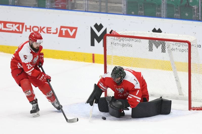 Ice Hockey. Olympic Qualification. Poland - Ukraine. 09.02.2024