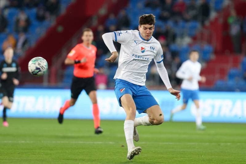 Football. Fortuna:Liga. Banik Ostrava - Viktoria Plzen. 13.02.2024