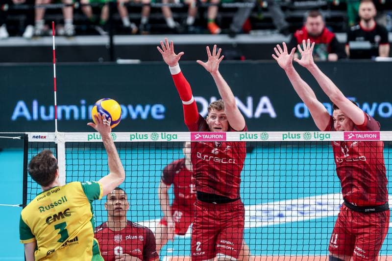 Volleyball. PlusLiga. Aluron CMC Warta Zawiercie - Asseco Resovia Rzeszow. 29.03.2025