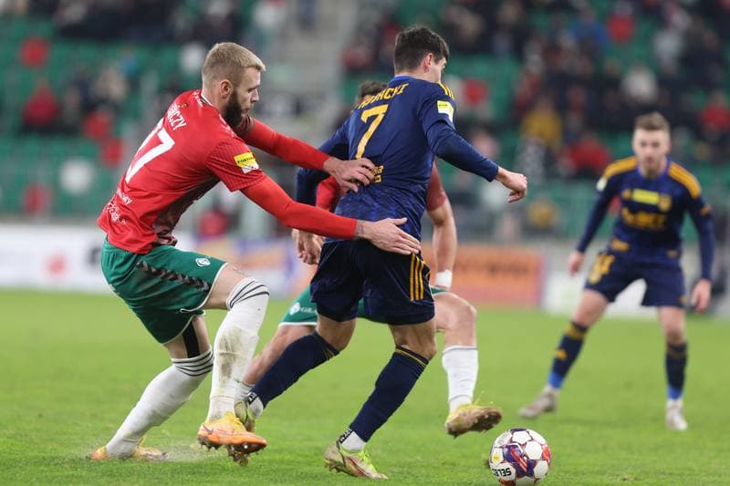 Football. Fortuna I Liga. Zaglebie Sosnowiec - Arka Gdynia. 12.11.2023