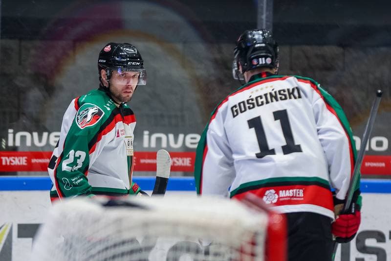 Ice Hockey. Tauron Hokej Liga. GKS Tychy - Zaglebie Sosnowiec. 15.11.2023