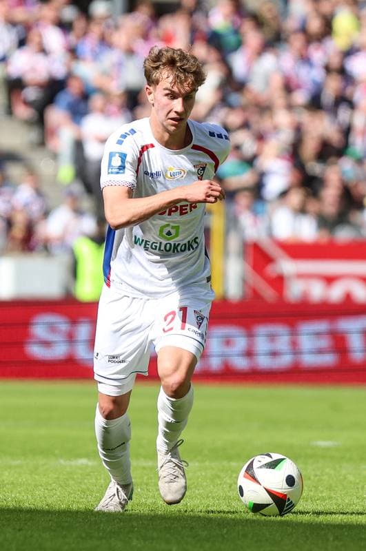 Football. PKO BP Ekstraklasa. Gornik Zabrze - Widzew Lodz. 27.04.2025