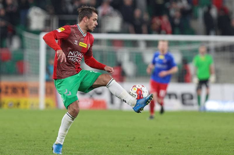 Football. Fortuna I Liga. Zaglebie Sosnowiec - Odra Opole. 10.03.2024