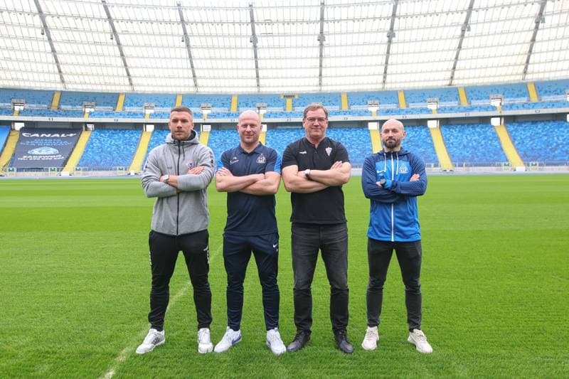 Football. Ruch Chorzow. Press Conference. 14.03.2024