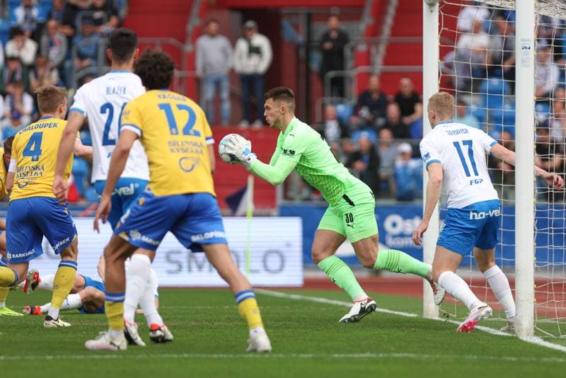 Football. Fortuna:Liga. Banik Ostrava - FK Teplice. 31.03.2024