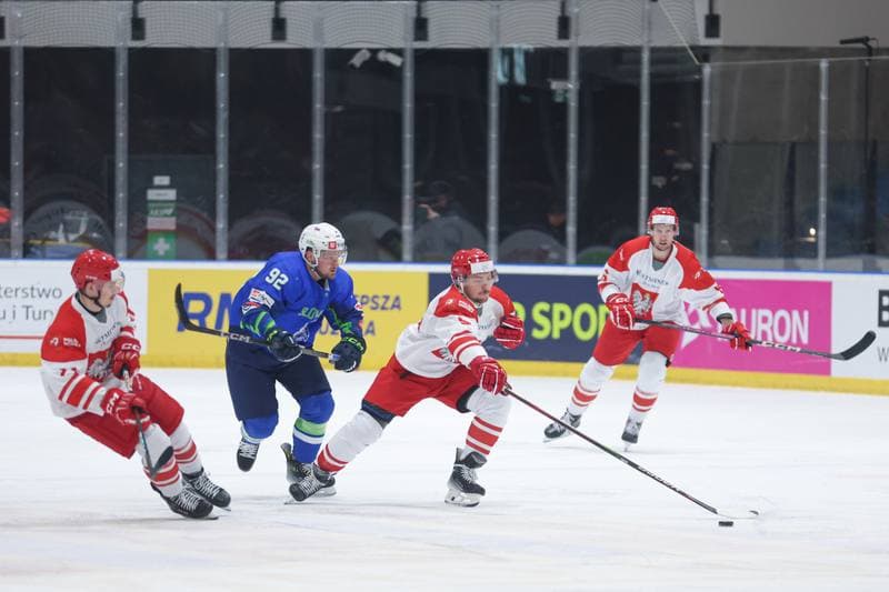 Ice Hockey. Friendly Match. Poland - Slovenia. 18.04.2024