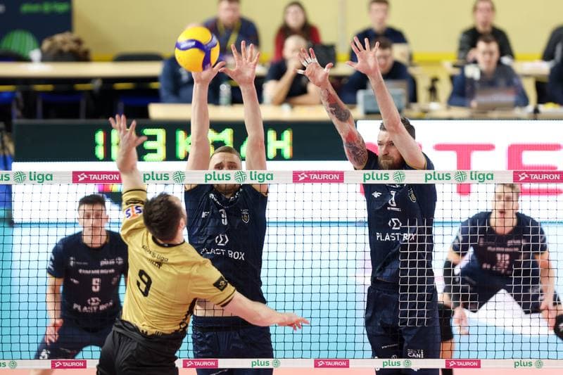 Volleyball. PlusLiga. GKS Katowice - Projekt Warszawa. 19.01.2024