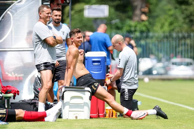 Football. Sparing. Gornik Zabrze - Odra Opole. 29.06.2024
