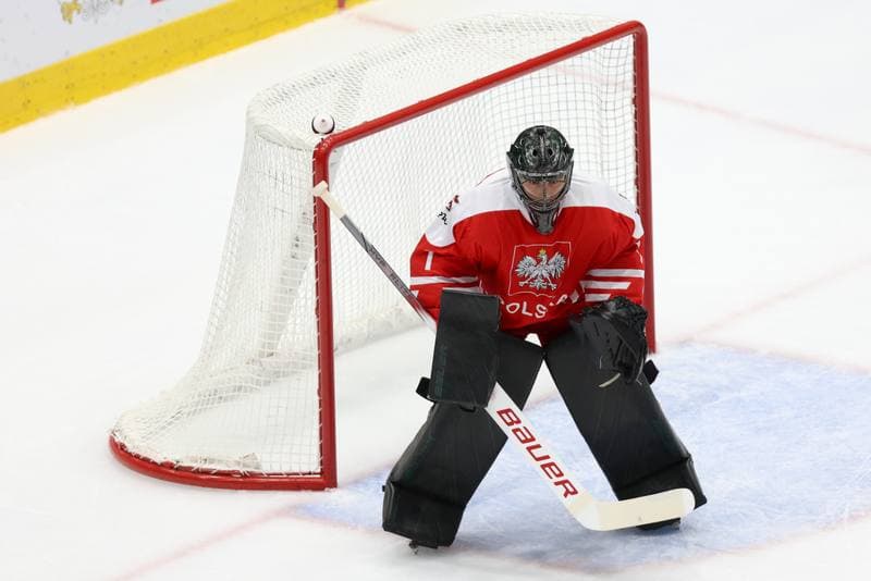 Ice Hockey. Olympic Qualification. Poland - Ukraine. 09.02.2024