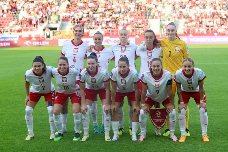 Football. UEFA Women's European Qualifiers. Poland - Iceland. 16.07.2024