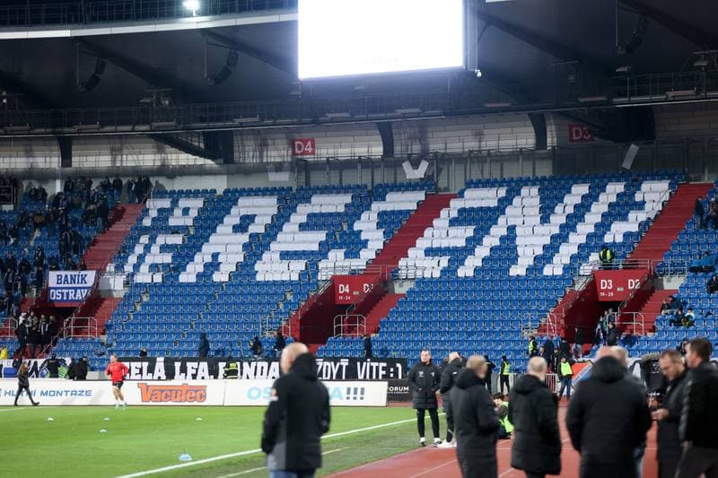 Football. Fortuna:Liga. Banik Ostrava - Viktoria Plzen. 13.02.2024