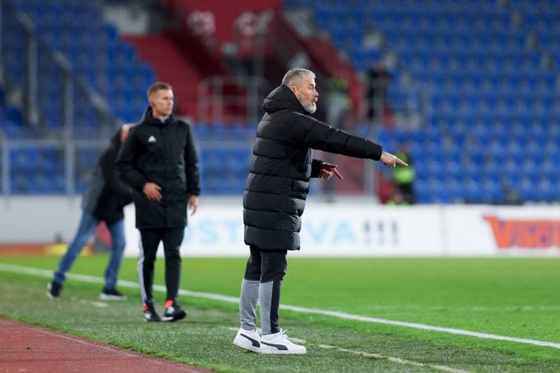 Football. Fortuna:Liga. Banik Ostrava - Viktoria Plzen. 13.02.2024