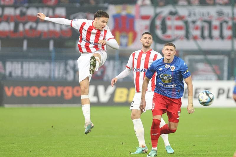 Football. PKO BP Ekstraklasa. Piast Gliwice - Cracovia Krakow. 23.02.2024