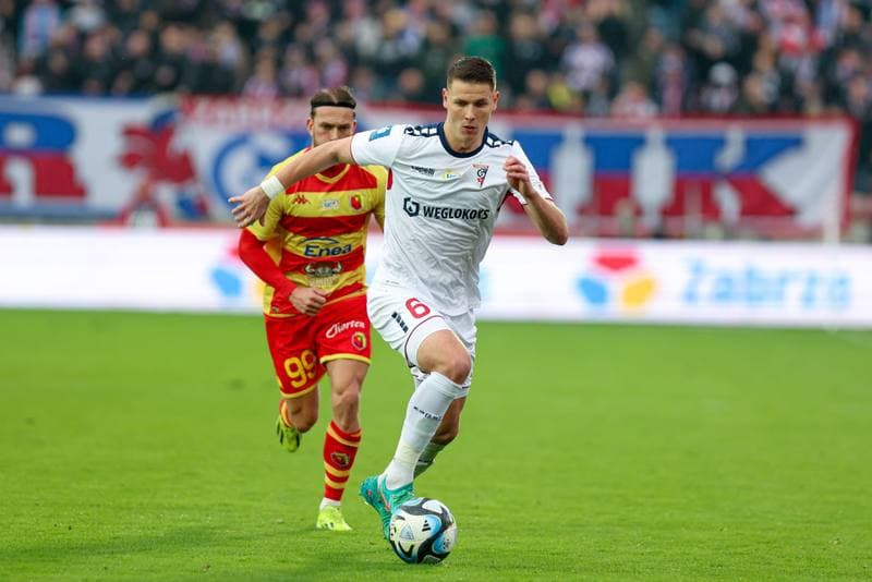 Football. PKO BP Ekstraklasa. Gornik Zabrze - Jagiellonia Bialystok. 02.03.2024