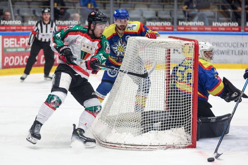 Ice Hockey. Tauron Hokej Liga. GKS Tychy - PZU Podhale Nowy Targ. 09.03.2024