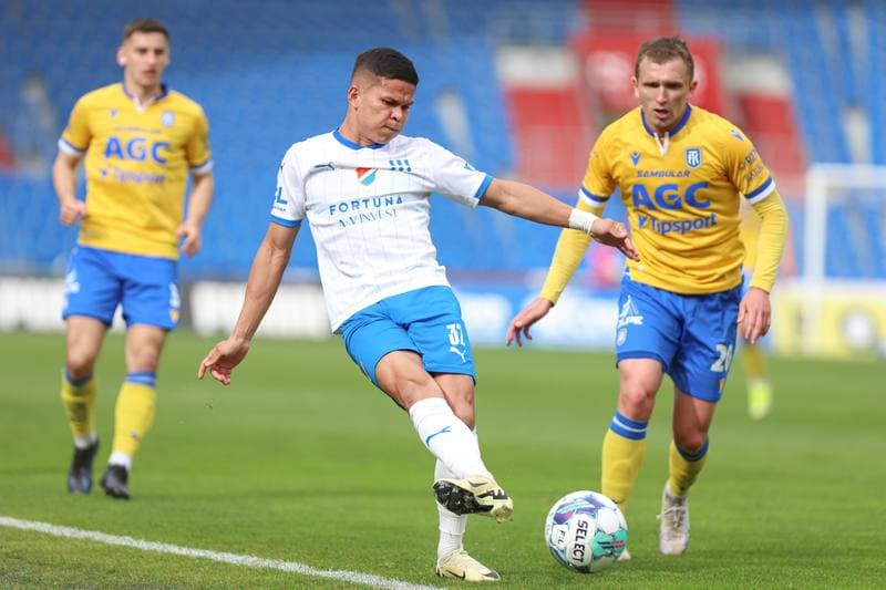 Football. Fortuna:Liga. Banik Ostrava - FK Teplice. 31.03.2024