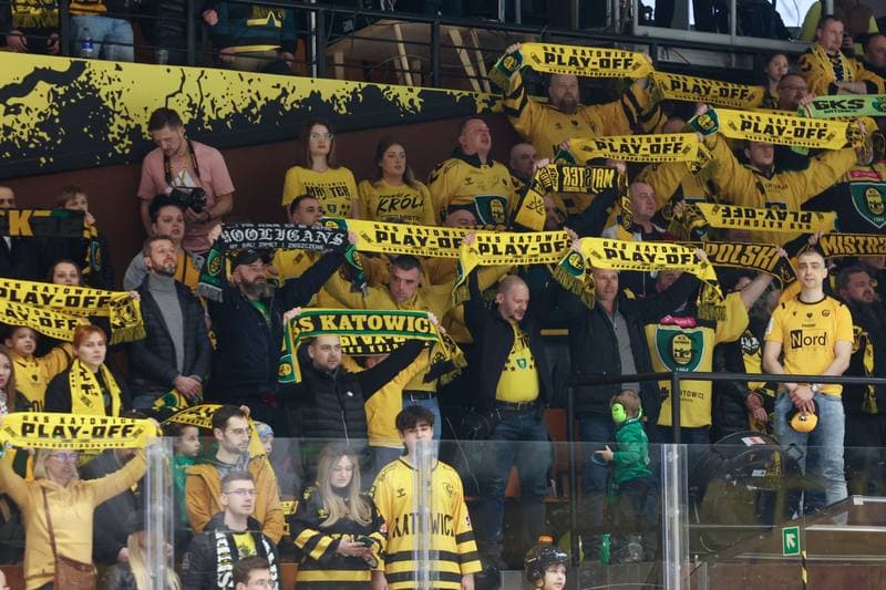 Ice Hockey. Tauron Hokej Liga. GKS Katowice - Re-Plast Unia Oswiecim. 02.04.2024