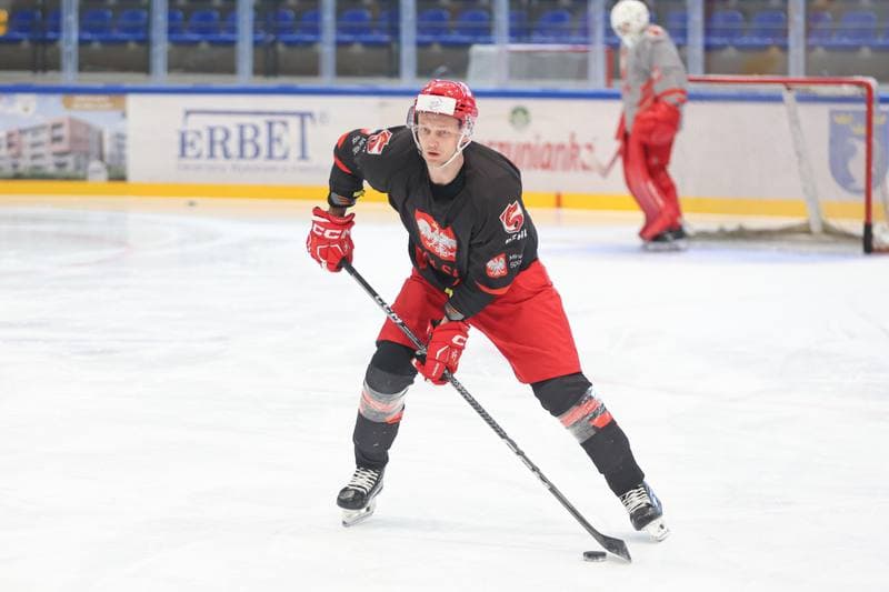 Ice Hockey. Poland national team. Training. 11.04.2024